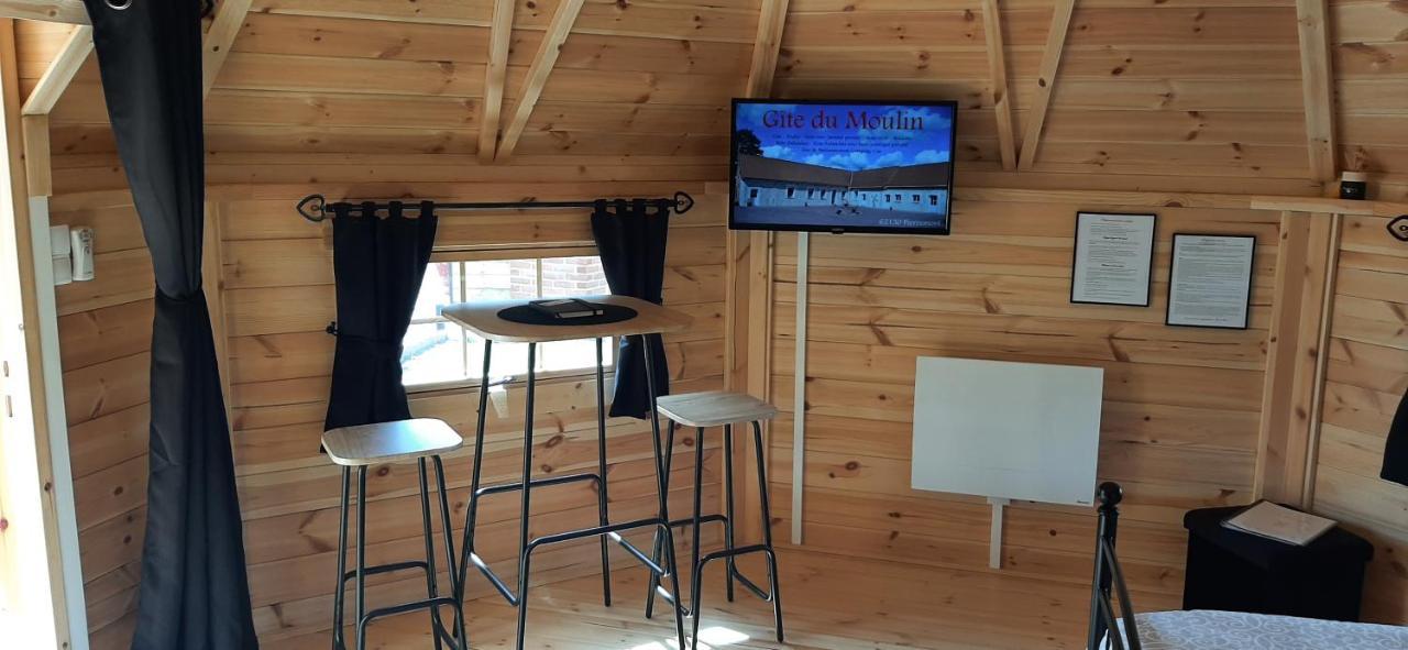 Kota Scandinave Avec Son Bain Nordique Privatif - Gite Du Moulin 62130 Pierremont Esterno foto